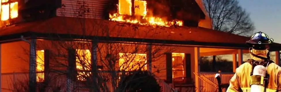 fire damage repair emergency response at a residential property affected by an active house fire in Dallas, TX